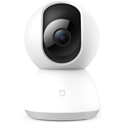 Wifi kamera, 360° forgatható, éjjellátó, mozgásérzékelős, Full HD felbontás, Xiaomi Mi, gyári, fehér