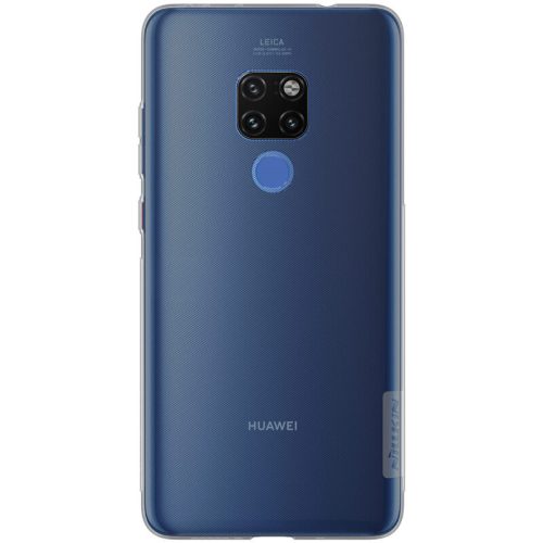 Huawei Mate 20, TPU szilikon tok, Nillkin Nature, ultravékony, szürke