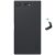 Sony Xperia XZ1 Compact, Műanyag hátlap védőtok, stand, Nillkin Super Frosted, fekete