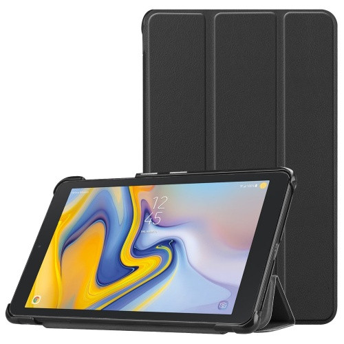 Samsung Galaxy Tab A 8.0 (2018) SM-T387, mappa tok, Trifold, fekete