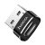 Adapter, USB - USB Type-C, OTG átalakító, Hoco UA6, fekete