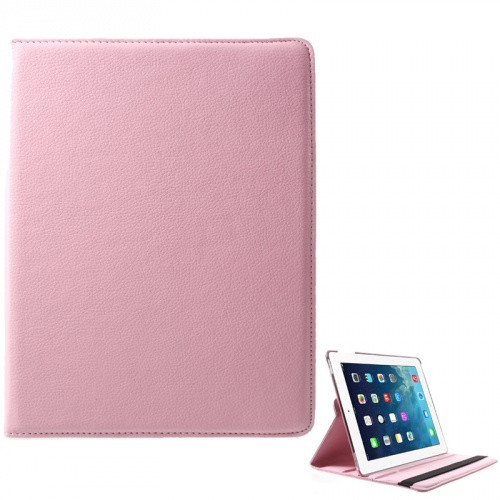 Apple iPad 2 / iPad 3 / iPad 4, mappa tok, elforgatható (360°), rózsaszín