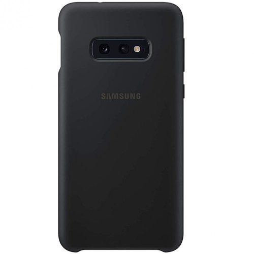 Samsung Galaxy S10e SM-G970, TPU szilikon tok, fekete, gyári