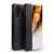 Huawei P30 Pro, Oldalra nyíló tok, valódi bőrtok, hívás mutatós, S-View Cover, Qialino, fekete