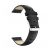 Huawei Watch GT / Honor Watch Magic, valódi bőr pótszíj, krokodilbőr minta, fekete