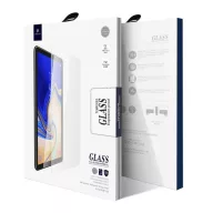   Samsung Galaxy Tab A 10.1 (2019) SM-T510 / T515, Kijelzővédő fólia, ütésálló fólia (az íves részre is!), Tempered Glass (edzett üveg), Anti Blue Ray, Dux Ducis, Clear