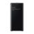 Samsung Galaxy S10 5G SM-G977, Oldalra nyíló tok, hívás mutatóval, Clear View Cover, fekete, gyári