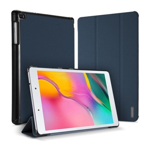 Samsung Galaxy Tab A 8.0 (2019) SM-T290 / T295, mappa tok, Trifold, Dux Ducis Domo, sötétkék