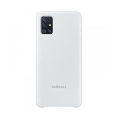 Samsung Galaxy A51 SM-A515F, Szilikon tok, fehér, gyári