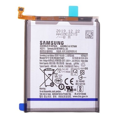 Samsung Galaxy A51 SM-A515F, Akkumulátor, 4000 mAh, Li-Ion, gyári