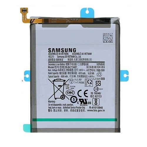 Samsung Galaxy A71 SM-A715F, Akkumulátor, 4500 mAh, Li-Ion, gyári