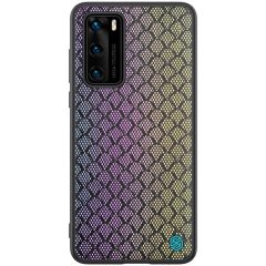   Huawei P40, Szilikon tok, műanyag hátlappal, közepesen ütésálló, Nillkin Twinkle, színes