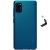 Samsung Galaxy A41 SM-A415F, Műanyag hátlap védőtok, stand, Nillkin Super Frosted, zöldes-kék