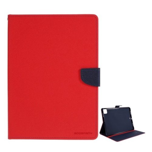 Apple iPad Pro 12.9 (2020), mappa tok, stand, Mercury Fancy Diary, piros