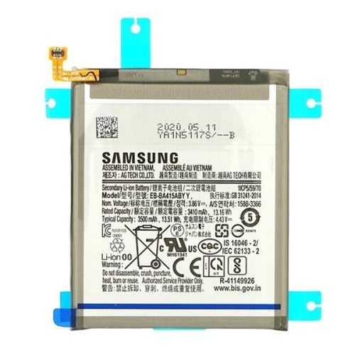 Samsung Galaxy A41 SM-A415F, Akkumulátor, 3500 mAh, Li-Ion, gyári