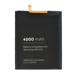   Samsung Galaxy A20 / A30 / A30s / A50 / A50s, Akkumulátor, 4000 mAh, Li-Ion, kompatibilis