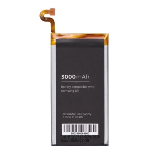 Samsung Galaxy S9 SM-G960, Akkumulátor, 3000 mAh, Li-Ion, kompatibilis