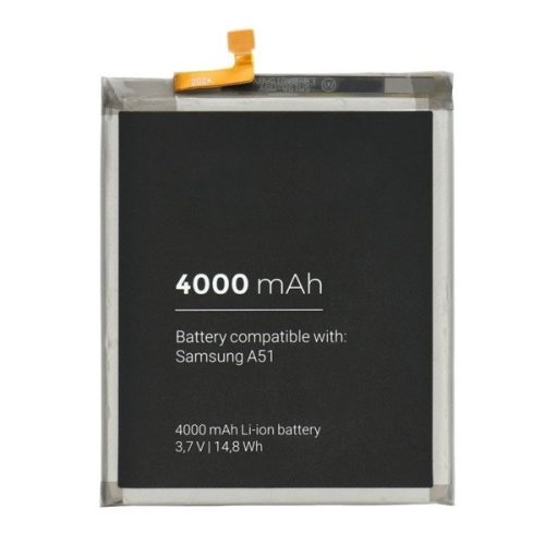 Samsung Galaxy A51 SM-A515F, Akkumulátor, 4000 mAh, Li-Ion, kompatibilis