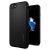 Apple iPhone 7 / 8 / SE (2020) / SE (2022), TPU szilikon tok, Spigen Liquid Air, háromszög minta, fekete