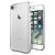 Apple iPhone 7 / 8 / SE (2020) / SE (2022), Műanyag hátlap védőtok + szilikon keret, Spigen Ultra Hybrid, átlátszó