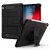 Apple iPad Pro 11 (2018), Szilikon tok + műanyag hátlap, kitámasztóval, Spigen Tough Armor Pro, fekete