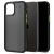 Apple iPhone 12 Pro Max, Szilikon védőkeret + műanyag hátlap, közepesen ütésálló, Spigen Ciel Cyril Color Brick, áttetsző/fekete