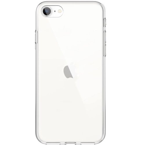 Apple iPhone 7 / 8 / SE (2020) / SE (2022), Szilikon tok, Uniq Glase, átlátszó