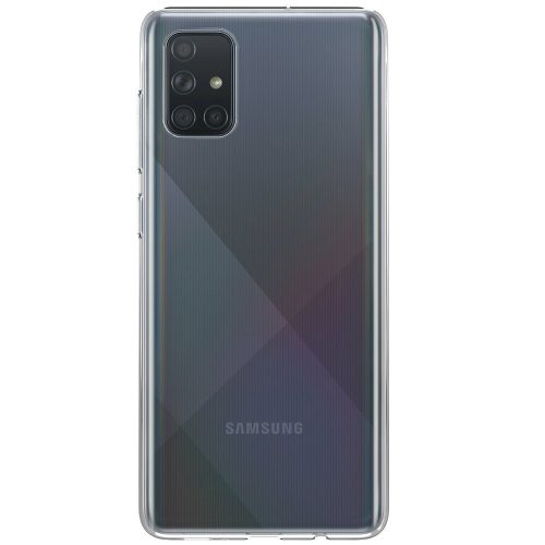 Samsung Galaxy A71 SM-A715F, Szilikon tok, Uniq Glase, átlátszó