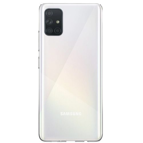 Samsung Galaxy A51 SM-A515F, Szilikon tok, Uniq Glase, átlátszó