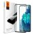 Samsung Galaxy S20 FE / S20 FE 5G SM-G780 / G781, Kijelzővédő fólia, ütésálló fólia (az íves részre is!), Tempered Glass (edzett üveg), 3D Full Cover, Spigen Glastr Slim Full Cover, fekete