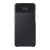 Samsung Galaxy A52/A52s LED View Cover, gyári flip tok, fekete, EF-EA525PBE