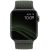Apple Watch 1-6 (38 / 40 mm), szövet pótszíj, fonott, Uniq Aspen, zöld