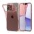 Apple iPhone 13 Pro, Szilikon tok, Spigen Crystal Flex, átlátszó/vörösarany
