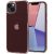 Apple iPhone 14, Szilikon tok, Spigen Crystal Flex, átlátszó/vörösarany