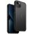 Apple iPhone 14 Plus, Szilikon keret + műanyag hátlap, közepesen ütésálló, légpárnás sarok, karbon minta, Uniq Combat Aramid, fekete