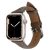 Apple Watch 1-6, SE (38 / 40 mm) / Watch 7-8 (41 mm), valódi bőr pótszíj, Spigen Cyrill Kajuk, khaki
