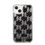 Karl Lagerfeld Liquid Glitter Monogram Apple iPhone 14 Plus hátlap tok, fekete