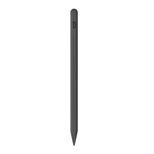 Mágneses kapacitív ceruza, iPad-hez, Uniq Pixo Pro Apple Pencil, sötétszürke