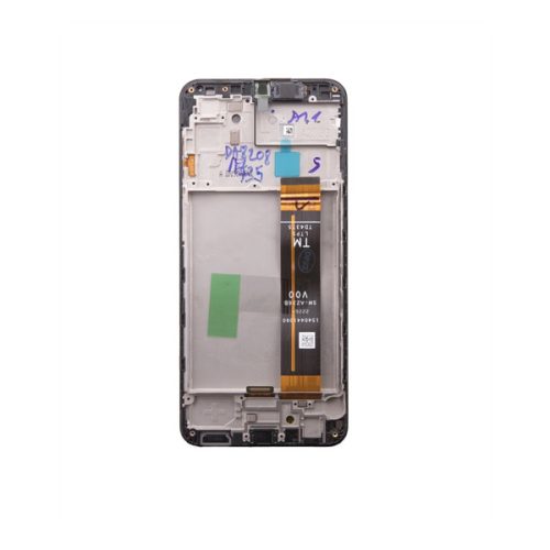 Samsung A236B Galaxy A23 5G kompatibilis LCD kijelző + érintő, kerettel, fekete
