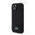 Lacoste Microfiber Croc Logo MagSafe iPhone 15 szilikon tok, fekete
