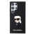 Karl Lagerfeld 3D Rubber Ikonik Samsung Galaxy S24 Ultra tok, fekete 