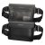 Univerzális sport övtáska, zárható, vízálló, Spigen Aqua Shield A620, fekete - 2 db / csomag