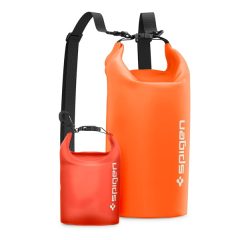   Univerzális sport hátitáska, zárható, vízálló, Spigen Aqua Shield A630, narancssárga