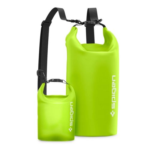 Univerzális sport hátitáska, zárható, vízálló, Spigen Aqua Shield A630, zöld