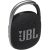 Bluetooth hordozható hangszóró, 5W, v5.1, felakasztható, vízálló, JBL Clip 4, fekete