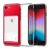 Apple iPhone 7 / 8 / SE (2020) / SE (2022), Szilikon tok, kártyatartóval, Spigen Crystal Slot, átlátszó
