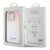 Guess PU Leather Iridescent Metal Script iPhone 15 Pro tok, rózsaszín