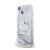 Hello Kitty Liquid Glitter Electroplating Head Logo Apple Iphone 12/12 Pro hátlap tok, átlátszó
