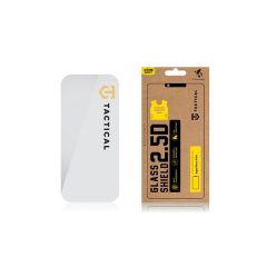   Apple iPhone 16 Pro / 17 / 17 Pro, Kijelzővédő fólia, ütésálló fólia (az íves részre NEM hajlik rá!), Tempered Glass (edzett üveg), Tactical Glass Shield 2.5D, Clear