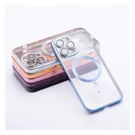   Electro Mag Apple iPhone 16 MagSafe kompatibilis hátlap tok, kék
